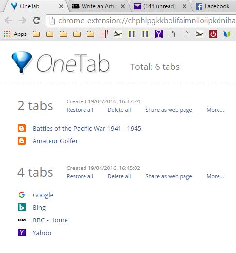 Enhance Your Browsing Experience with One Tab Extensions, by onetab, Sep,  2023