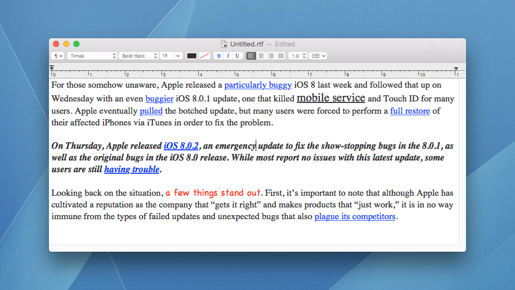 What Is Textedit On Mac