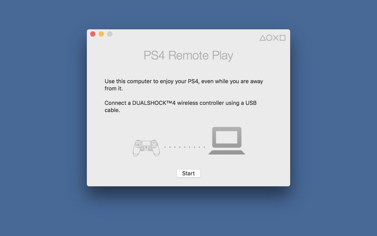 ps4 remote play usb