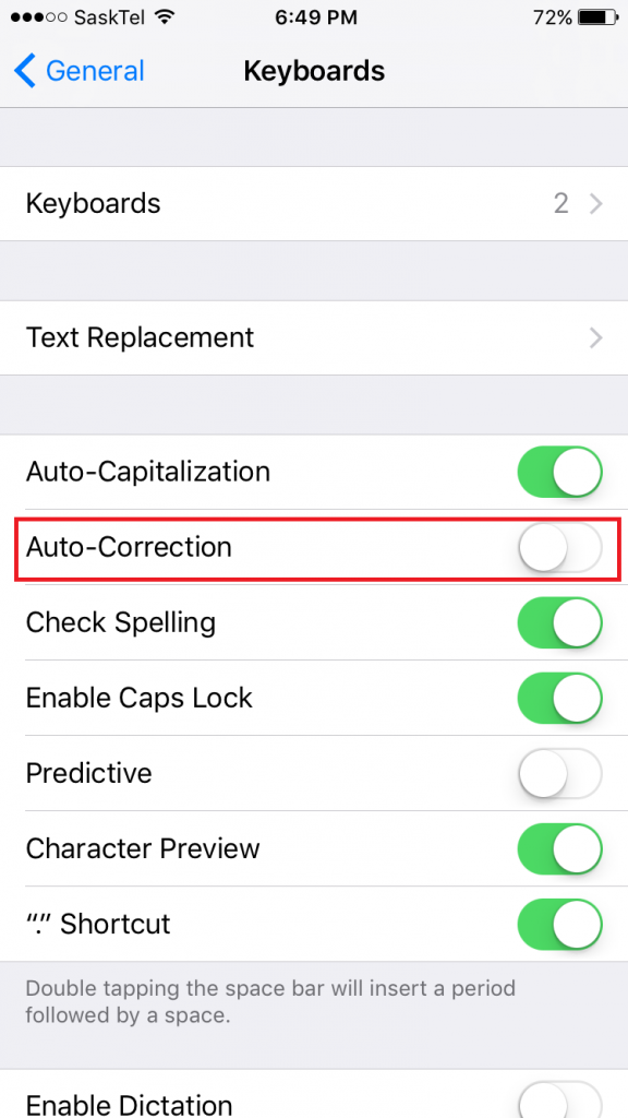 How To Turn Off Autocorrect On The IPhone - Tech Junkie