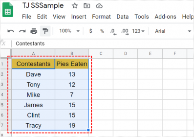 How To Add and Build Graphs in Google Sheets - Tech Junkie