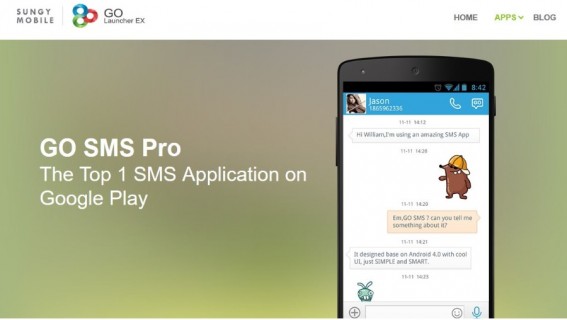 go sms pro website