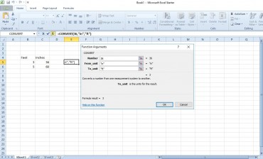 How To Convert Feet to Inches in Excel - Tech Junkie