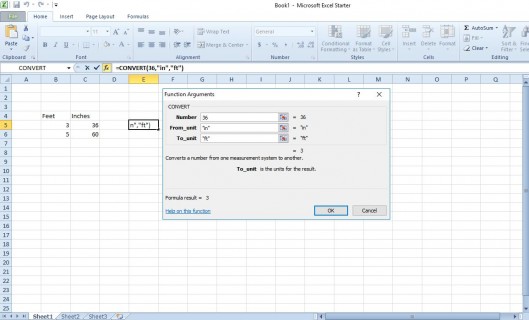 How To Convert Feet to Inches in Excel - Tech Junkie