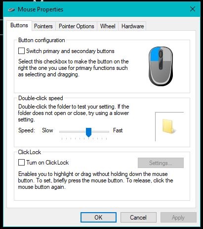 mouse back button not working windows 10