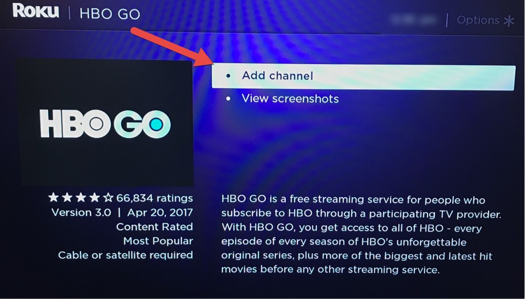 watch hbo now on pc from roku provider