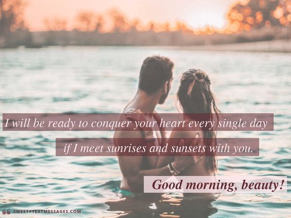Sweet Good Morning Texts For Him Or Her