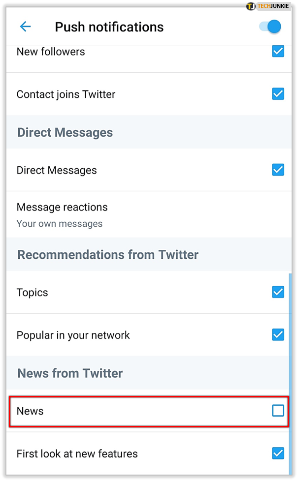 How To Turn Off Twitter News for You Notifications
