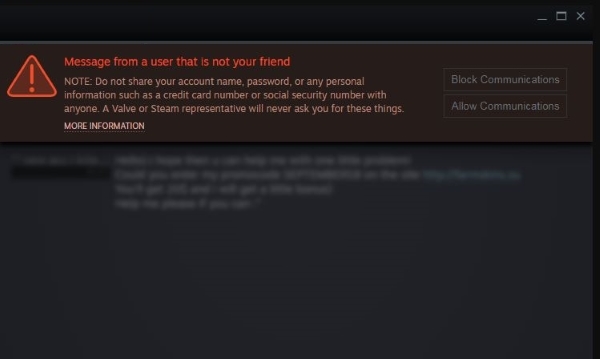 How To Send A Message On Steam To Someone Who S Not Your Friend