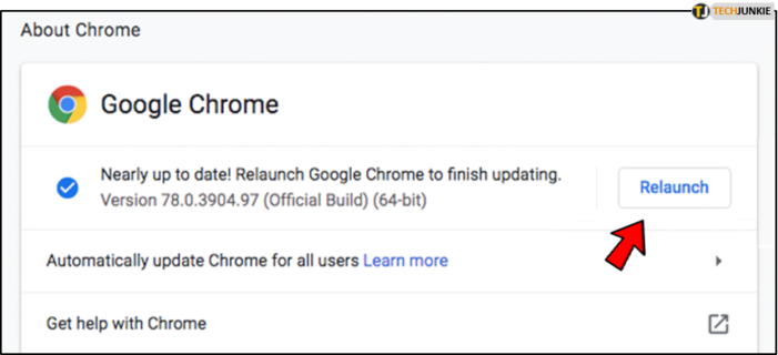 How To Manually Update Google Chrome - Tech Junkie