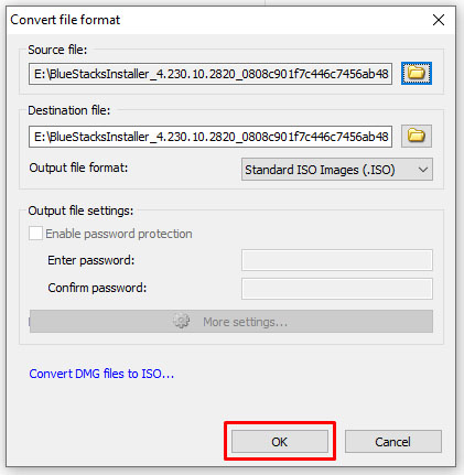 How to convert exe to dmg online