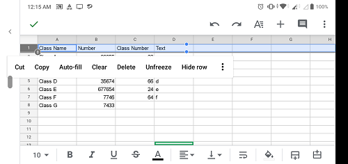 How To Make A Row Sticky In Google Sheets