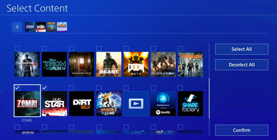 only on ps4 games list