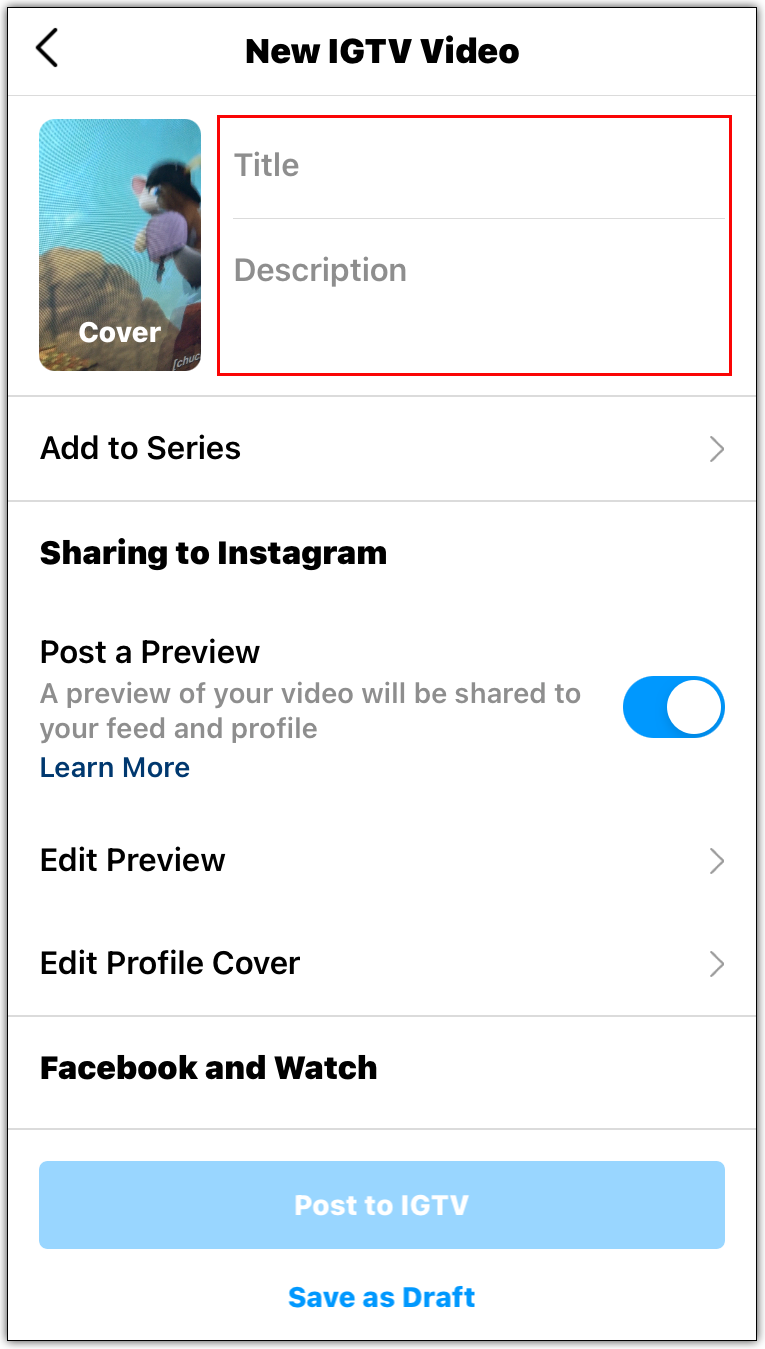 How To Post A Long Video On Instagram