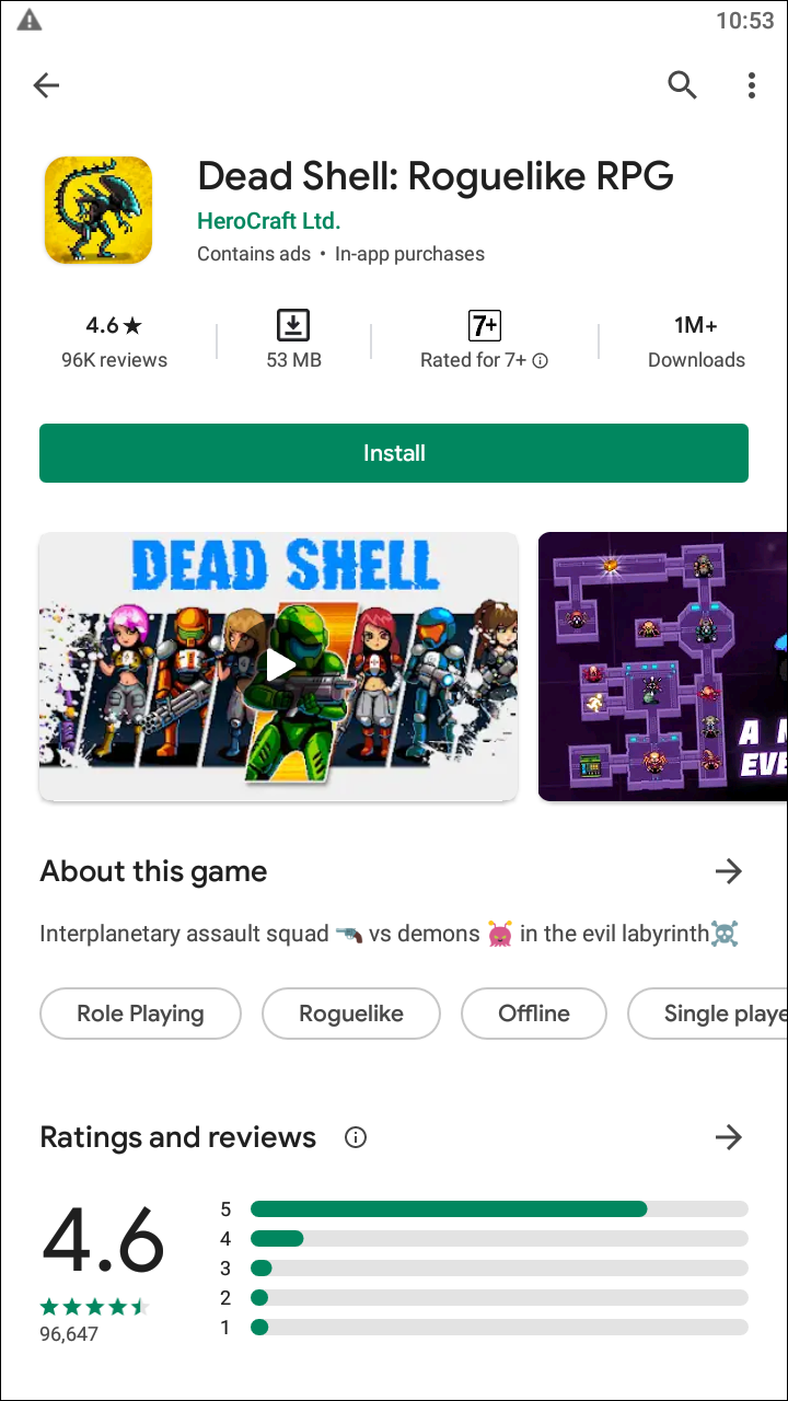 Dead Shell・Roguelike Crawler – Apps no Google Play