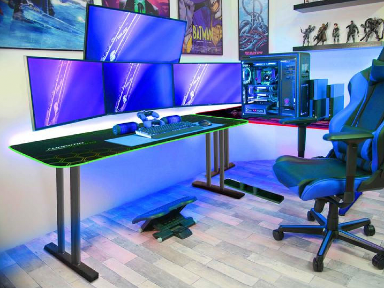 NINJA Professional height-adjustable gaming desk offers stability &  supports 120 kg » Gadget Flow