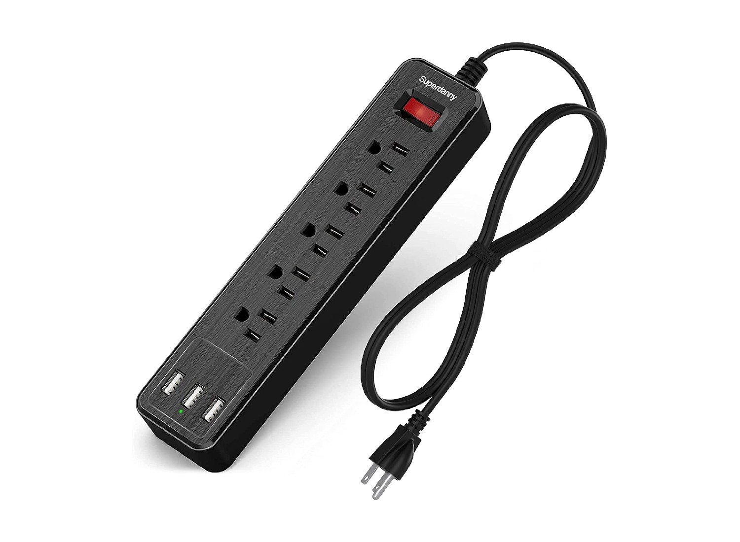 Power Strip, ALESTOR Surge Protector with 12 Outlets and 4 USB