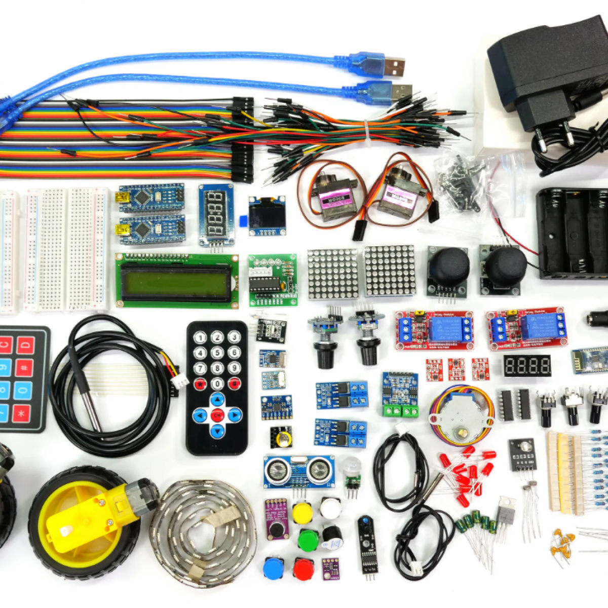 SunFounder Project Complete Starter kit Compatible with Arduino UNO R3  Arduino IDE/Scratch Coding with 42 Detailed Online Tutorials