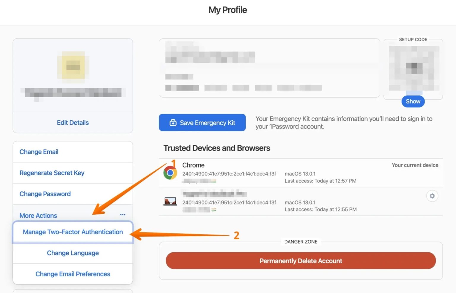 1password How To Enable Two Factor Authentication Tech Junkie