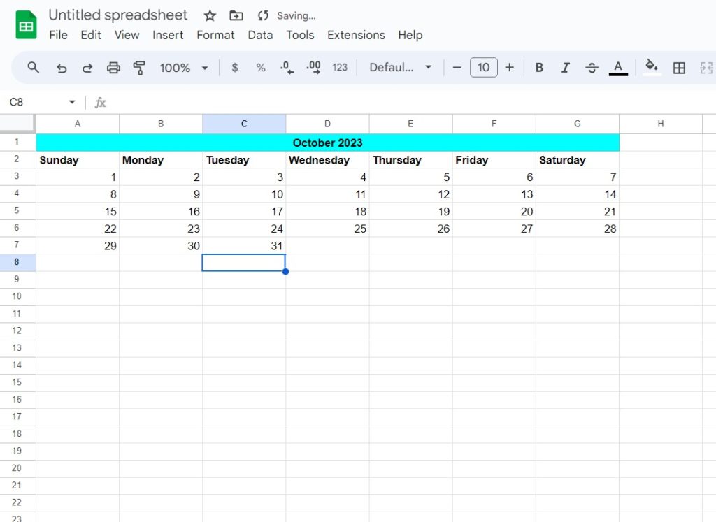 How to Insert Calendar in Google Sheets - Tech Junkie