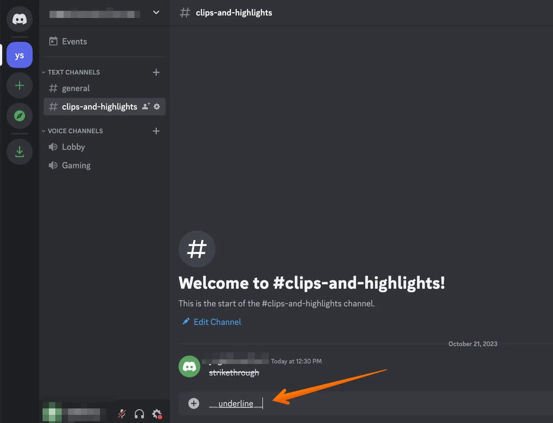 Discord: How to Underline or Strikethrough Text - Tech Junkie