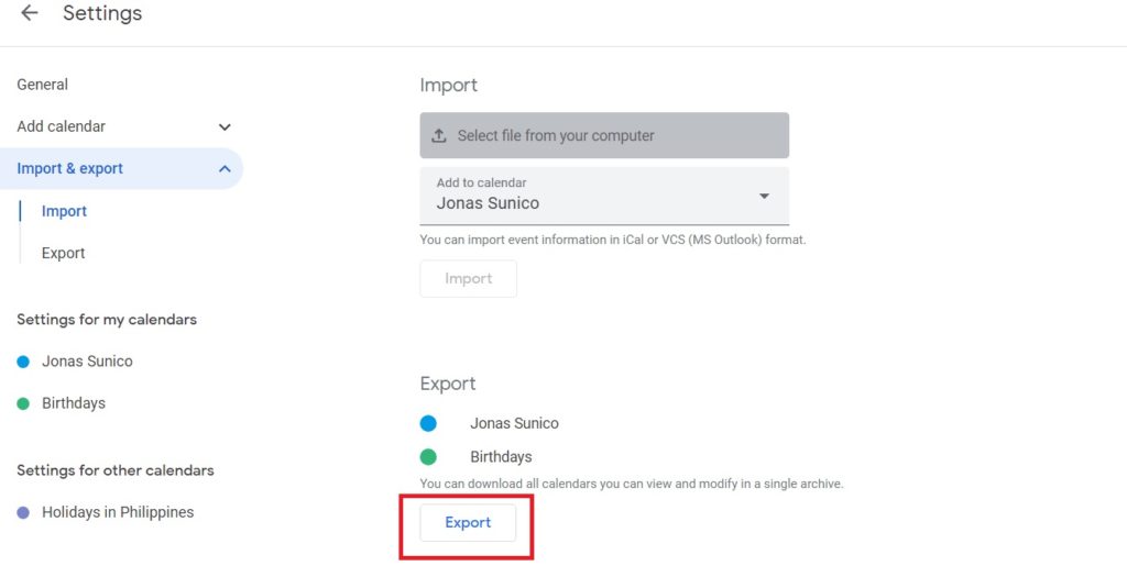 How to Export Google Calendar to Excel Tech Junkie