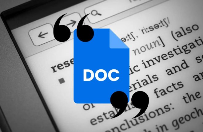 How to Add Citations in Google Docs