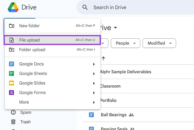 Use Google Drive 2