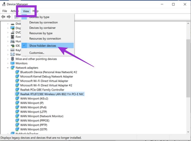 Reinstall Your Network Adapter 2