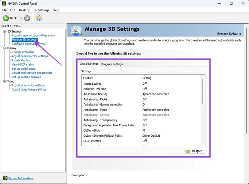 How to Enable and Disable VSync With an Nvidia Graphics Card 2