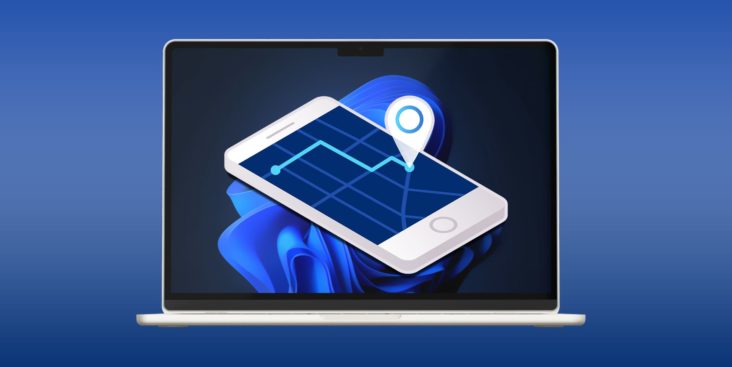 share iphone location with windows pc