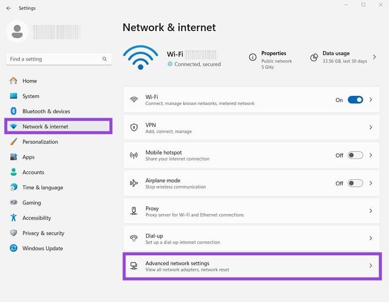 Fix 3. Reset Your Network Settings 1