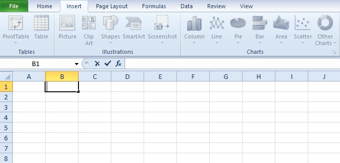 How to Fix Charts Greyed Out in Excel 1