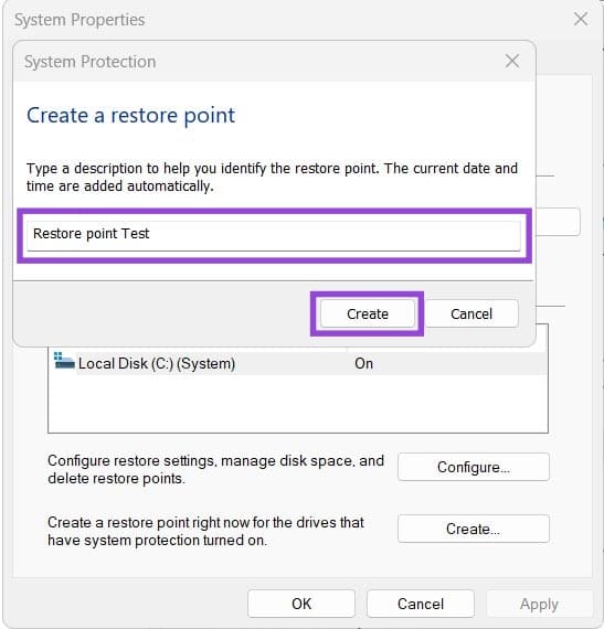 Method 1. Set Up Windows Restore and Use It 5