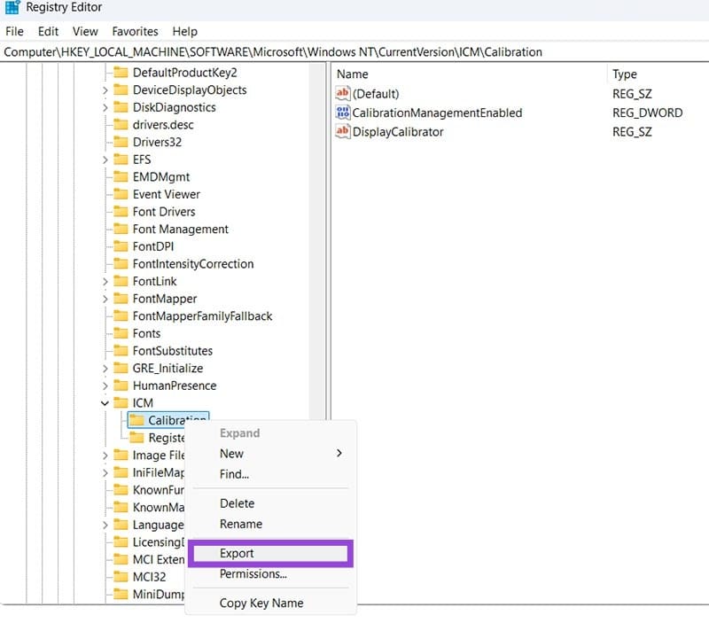 Method 2. Manually Reset a Registry Key From a File 2