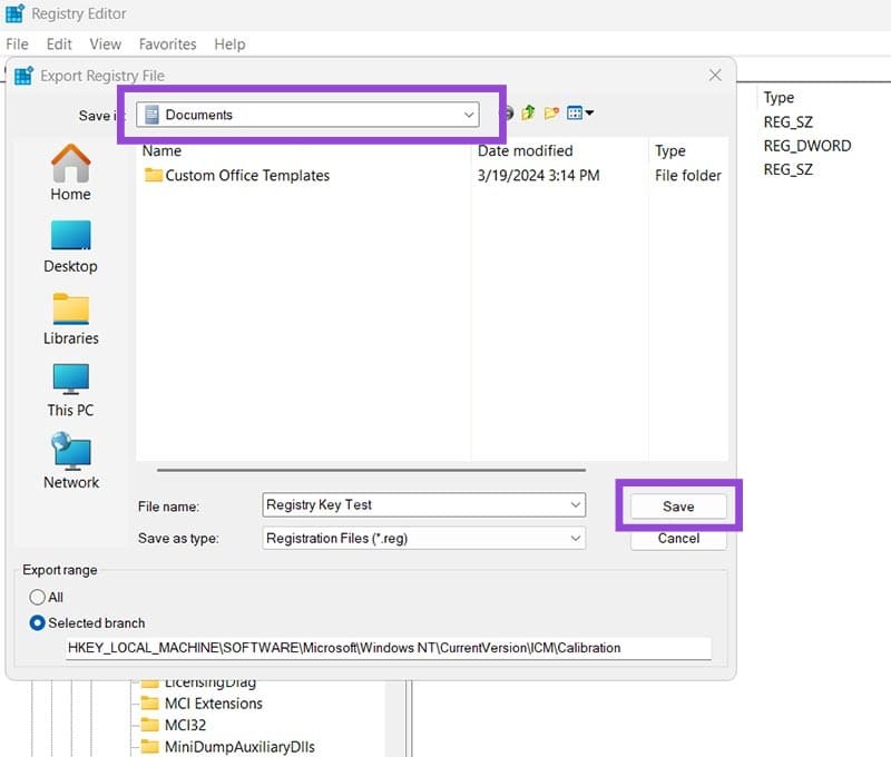 Method 2. Manually Reset a Registry Key From a File 3