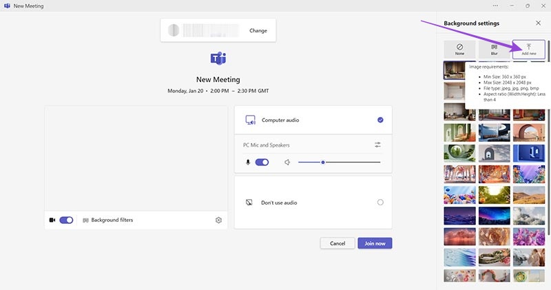 Steps to Change Your Background in Microsoft Teams 6