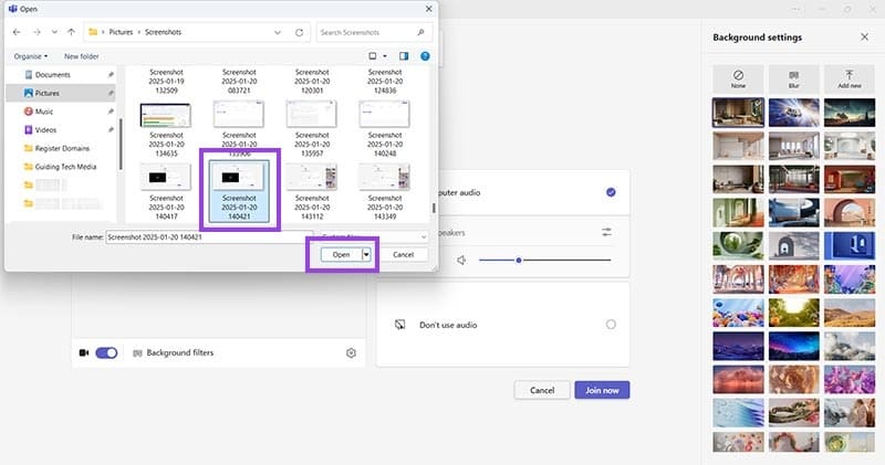 Steps to Change Your Background in Microsoft Teams 7