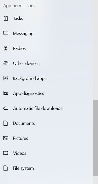 How to Change the Way an App Accesses Your Data in Windows 6